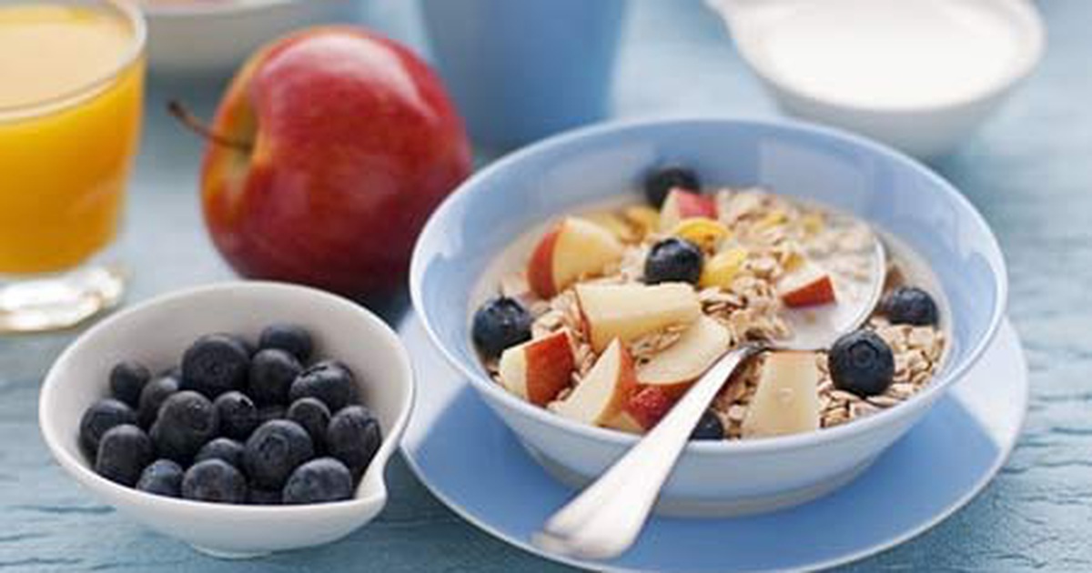 Không bỏ bữa sáng giúp giảm cân hiệu quả