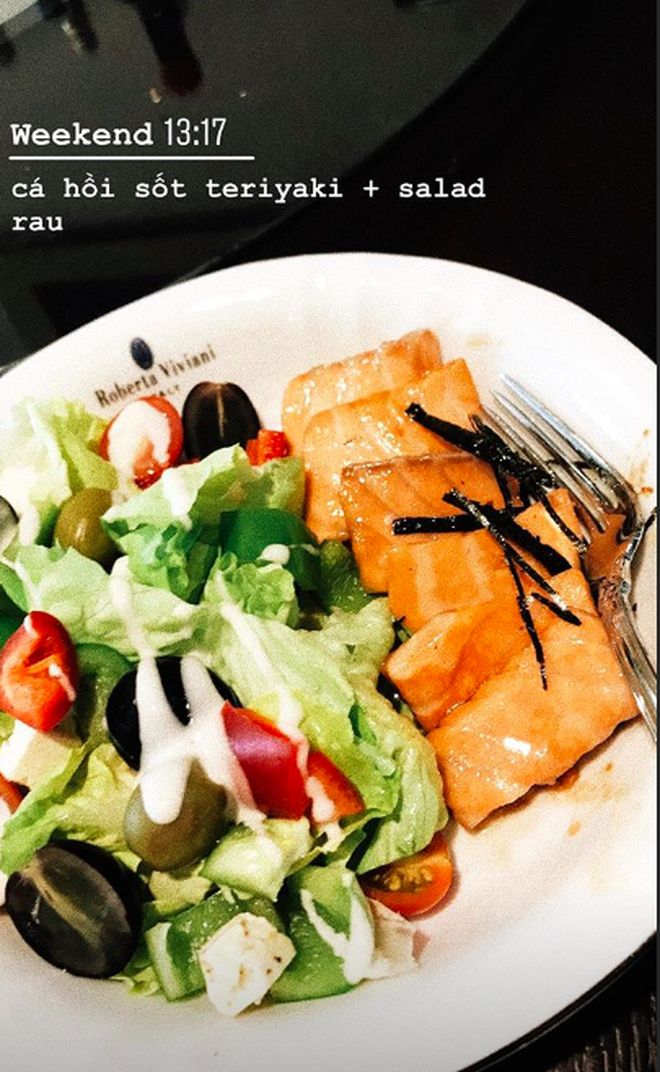 Món ăn được Minh Hà chia sẻ trên instagram