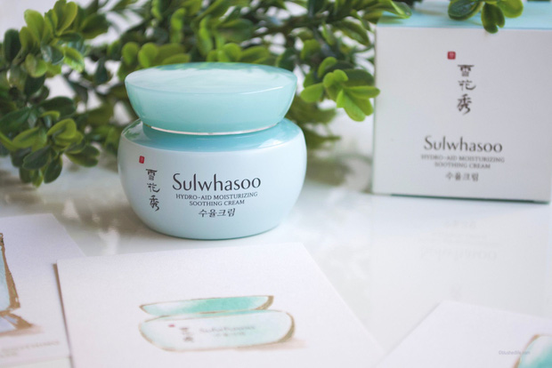 Kem dưỡng ẩm Sulwhasoo Hydro-aid Moisturizing Soothing Cream với chiết xuất từ mã đề và rễ mạch môn