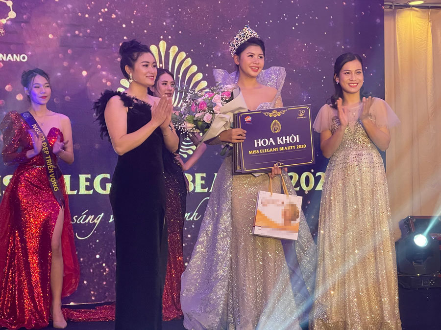 Phan Thị Kiều Trinh đã giành ngôi vị cao nhất cuộc thi Miss Thanh lịch 2020.